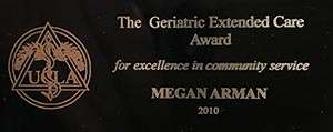 Geriatric Extended Care Award